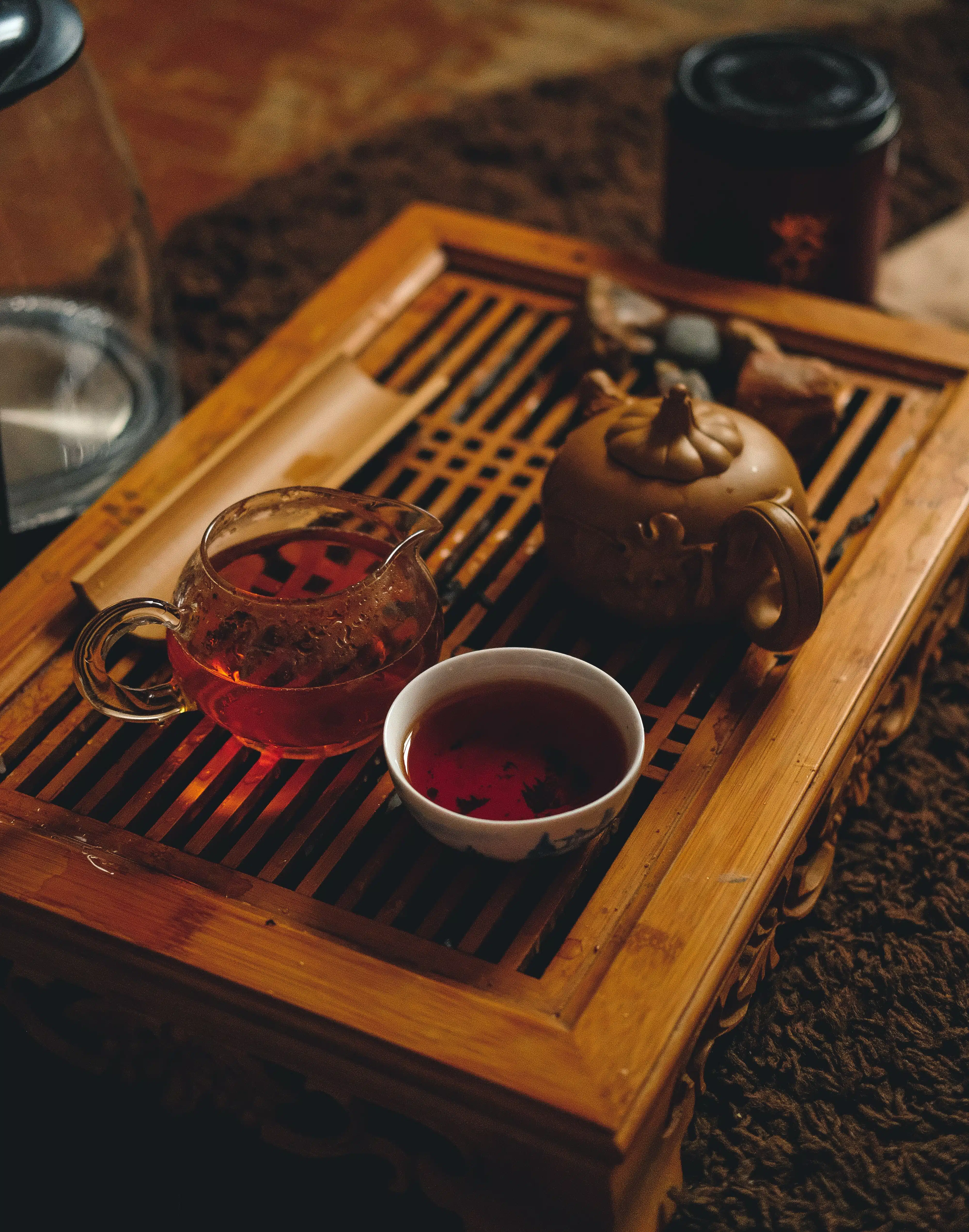 Chinese gunpowder tea
